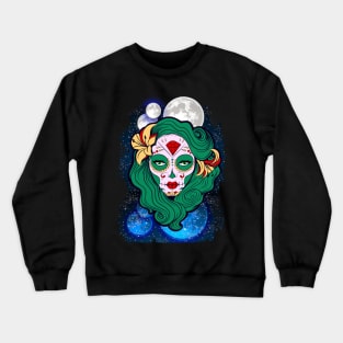 Sugar Moon Skull Crewneck Sweatshirt